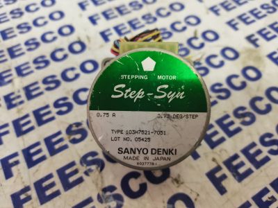 SANYO DENKI STEPPING MOTOR (TYPE 103H7521-7051)