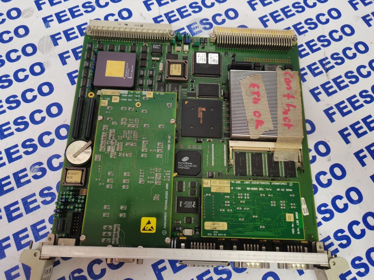 - CONCURRENT TECHNOLOGIES CPU BOARD (700 6104-05)